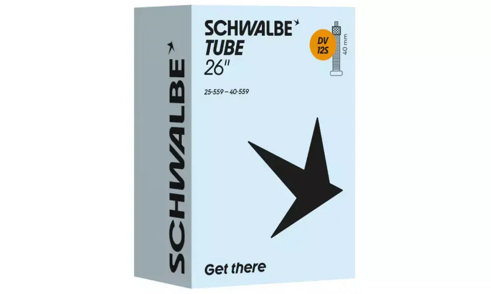 Uusi Kokoelma Sisäkumi 26" Schwalbe DV12S 40mm (25/40-559)