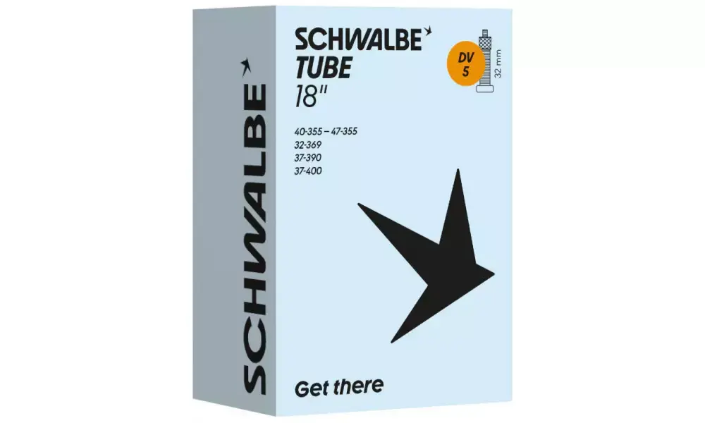Tarjoushinta Sisäkumi 18" Schwalbe DV5 32mm (32/47-355/400)