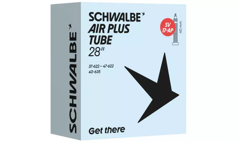 Ilmainen Palautus Sisäkumi 28" Schwalbe SV17-AP 40mm Air Plus (37/47-622/635)