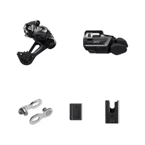 Alennus Voimansiirron osien päivityssarja Shimano XT Di2 RD-M8250 SGS + SW-M8250-IR I-Spec EV 1x12-speed