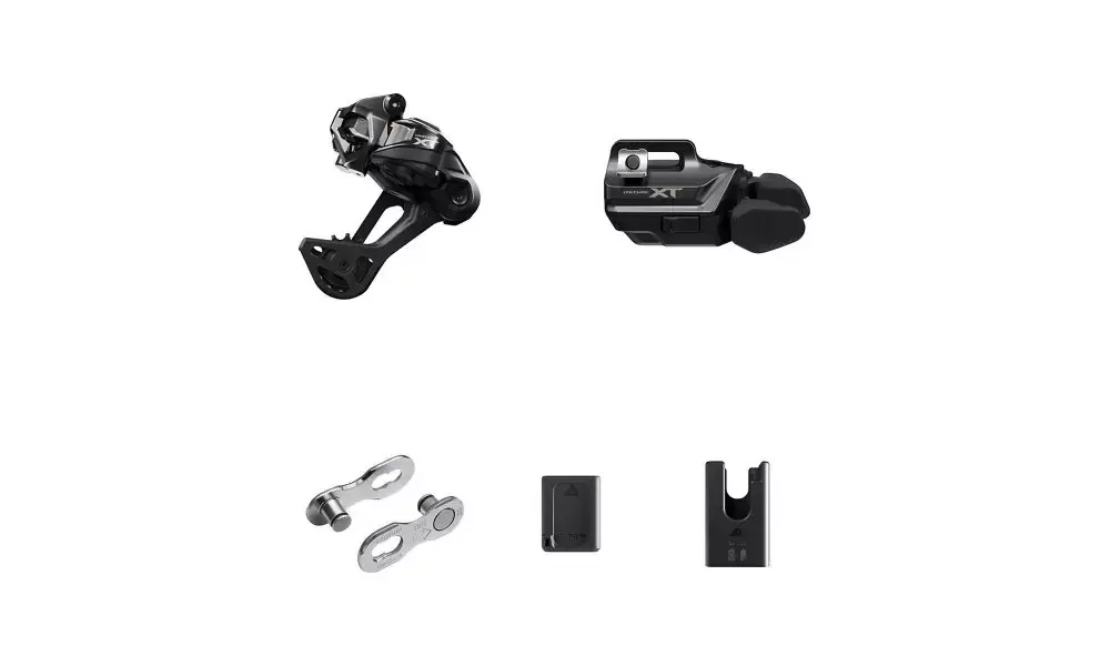Alennus Voimansiirron osien päivityssarja Shimano XT Di2 RD-M8250 SGS + SW-M8250-IR I-Spec EV 1x12-speed
