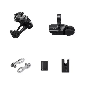 Viimeinen Mahdollisuus Voimansiirron osien päivityssarja Shimano XT Di2 RD-M8250 SGS + SW-M8250-R clamp 1x12-speed