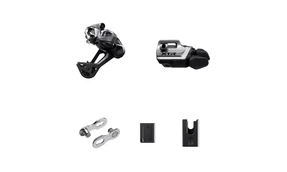 Alennettu Hinta Voimansiirron osien päivityssarja Shimano XTR Di2 RD-M9250 SGS + SW-M9250-IR I-Spec EV 1x12-speed