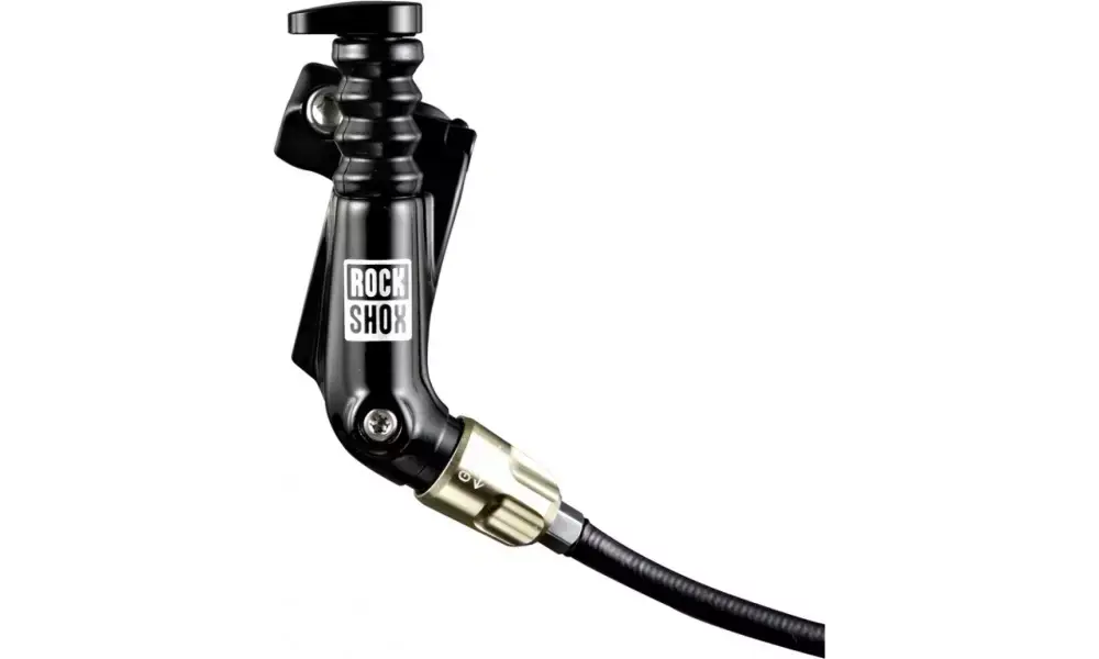 Joustohaarukan etälukitusvipu Rockshox Xloc with hose right Löytö