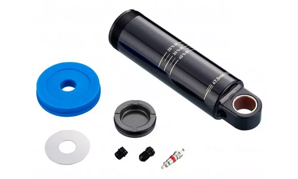 Suosittu Takaiskunvaimentimen korjaussarja Rockshox Shock Body/IFP standard eyelet 47.5mm Deluxe/Super Deluxe A1/B2 2017-2020