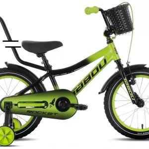 Uusi Malli Polkupyörä Tabou Rocket Alu 16 black-green