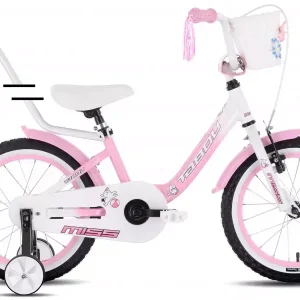 Turvallinen Maksu Polkupyörä Tabou Miss 14 pink-white