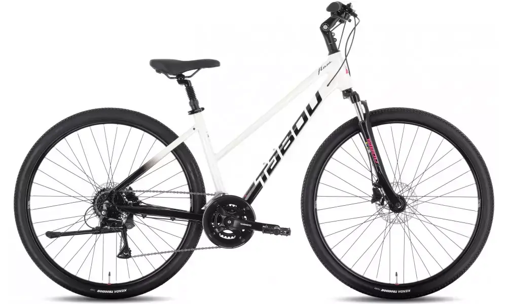 Polkupyörä Tabou Flow 2 W black-white Erikoistarjous
