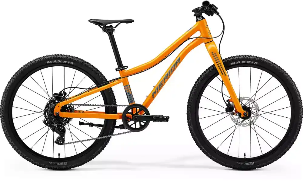 Polkupyörä Merida Matts J.24+ 2026 silk orange(steel blue/gry) Suosittu