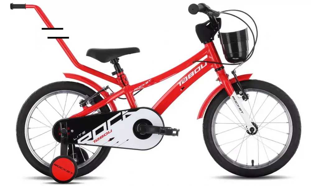 Älä Missaa Polkupyörä Tabou Rocket Lite 16 red-white