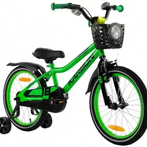 Ajankohtainen Polkupyörä Karbon Comet 18 green neon
