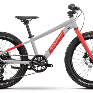 Polkupyörä Raymon Yanga 20 Pro 2025 grey-red Heti Saatavilla