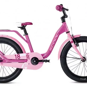 Alennus Polkupyörä S‘COOL niXe 18" 1-speed coaster-brake Aluminium pink-baby pink