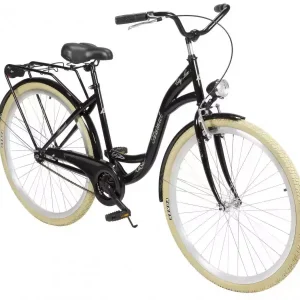 Polkupyörä AZIMUT City Lux 28" 2025 black-cream Löytö