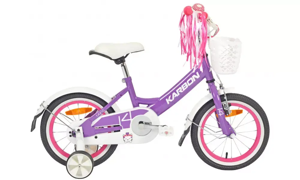 Polkupyörä Karbon Tiara 14 violet Kuuma Tarjous