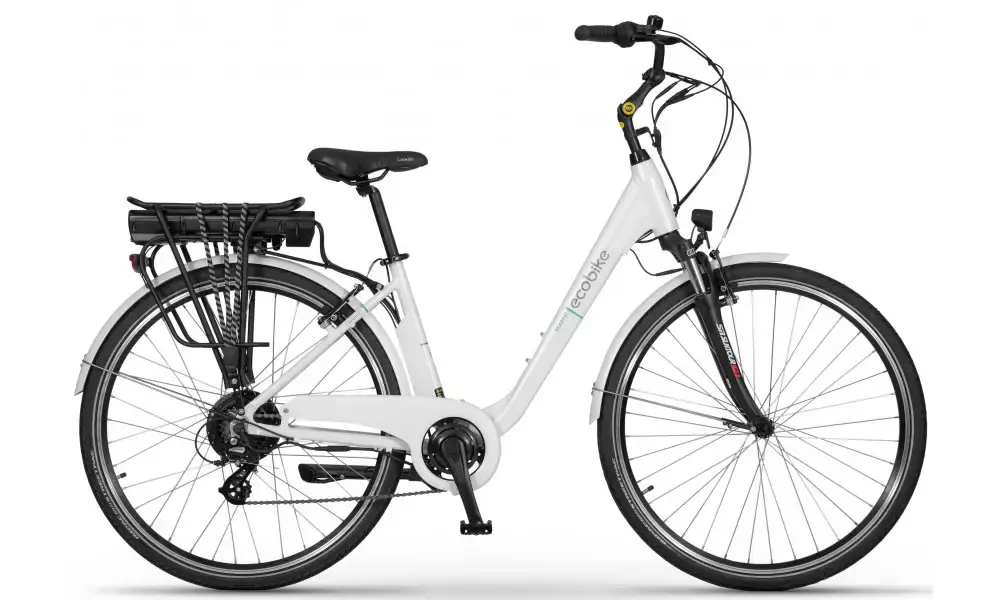 Sähköpyörä Ecobike Traffic White 630Wh Kampanjahinta