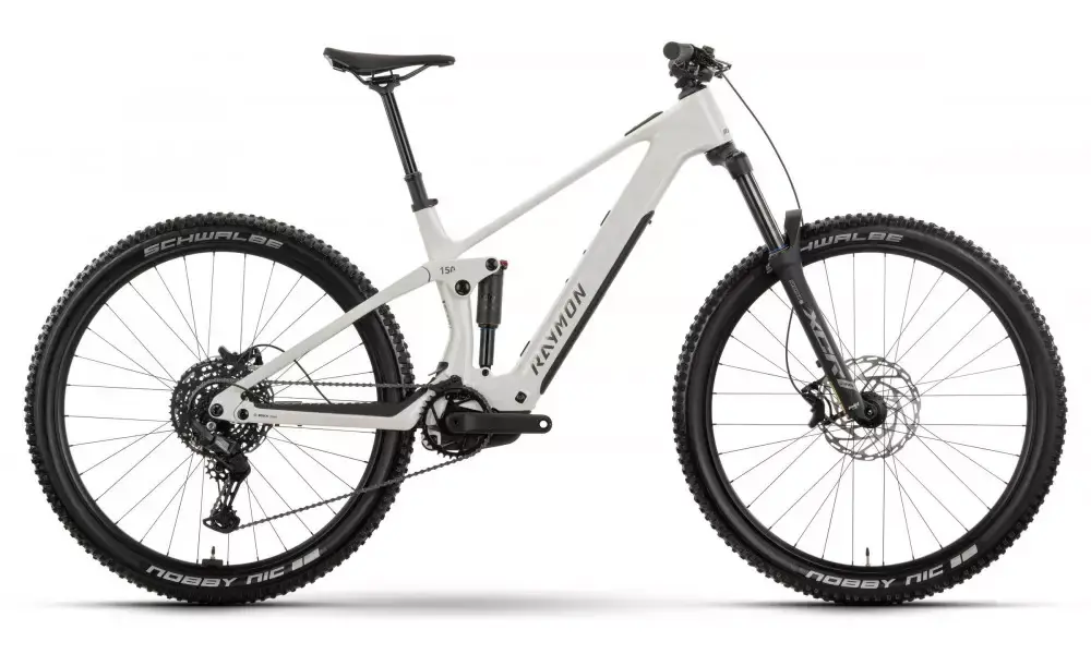 Sähköpyörä Raymon Airok Pure 29" 400 2026 star white-brushed black Uusi Kokoelma