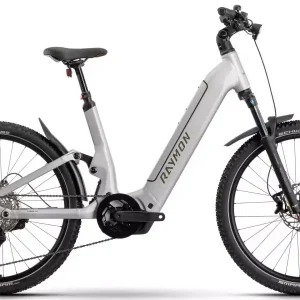 Sähköpyörä Raymon Tavano Sport 27.5" 800 Easy Entry 2026 silver-taupe Eniten Myyty