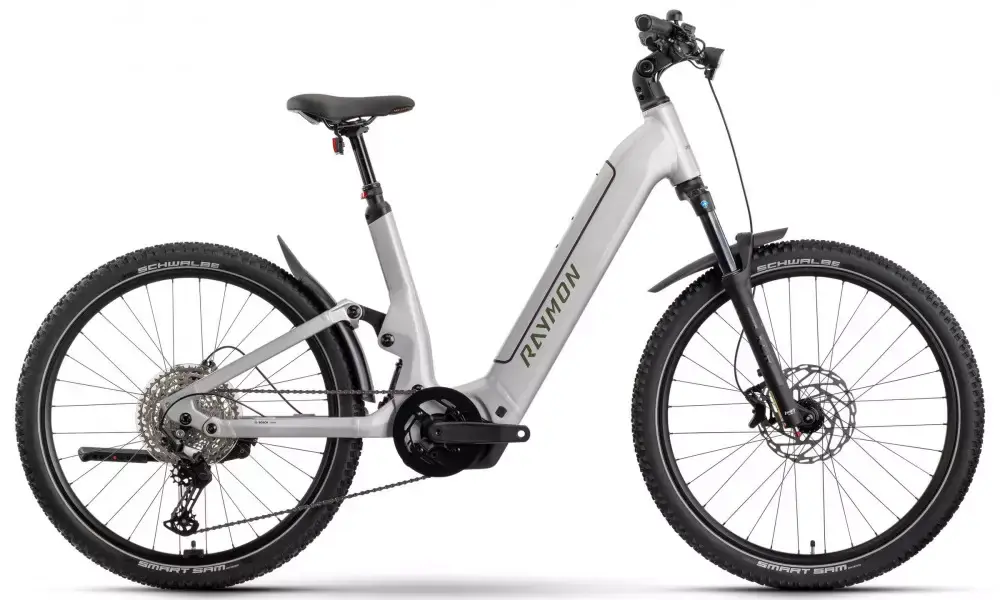 Sähköpyörä Raymon Tavano Sport 27.5" 800 Easy Entry 2026 silver-taupe Eniten Myyty