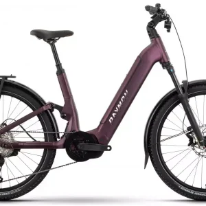 Sähköpyörä Raymon Tavano Pro 27.5" 800 Easy Entry 2026 wildberry Eniten Myyty