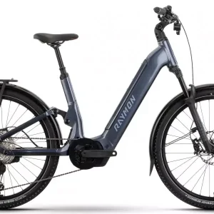 Viimeinen Mahdollisuus Sähköpyörä Raymon Tavano Ultra 27.5" 800 Easy Entry 2026 smoke blue