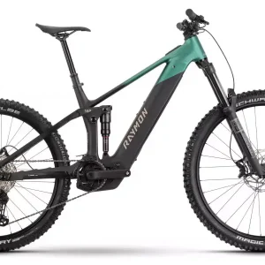 Sähköpyörä Raymon Vamok Comp 29"-27.5" 800 2026 black-sea green Alennettu Hinta