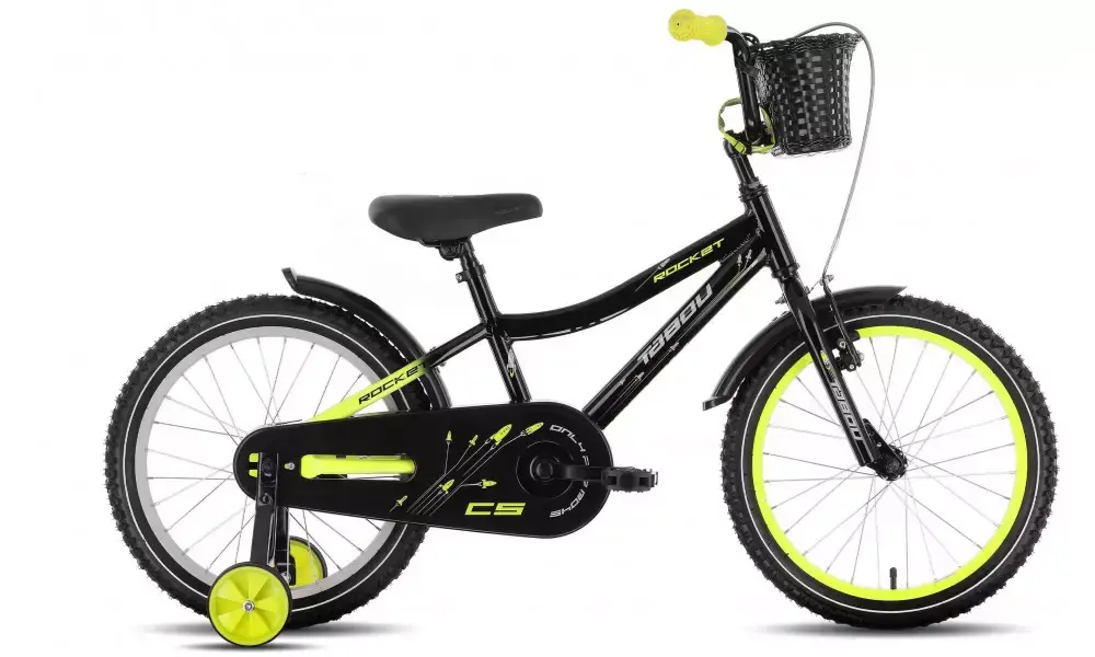 Älä Missaa Polkupyörä Tabou Rocket CS Alu 20 black-lime