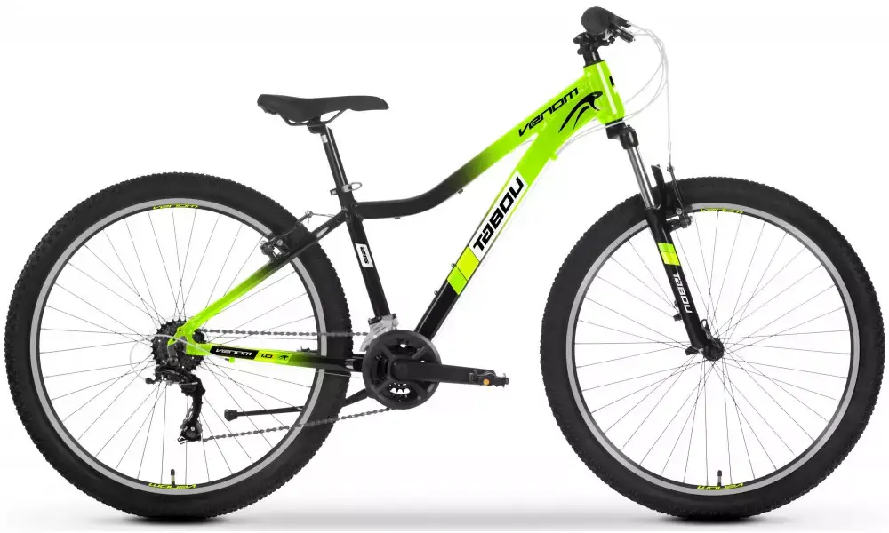 Suoraan Valmistajalta Polkupyörä Tabou Venom 1.0 27.5 green-black