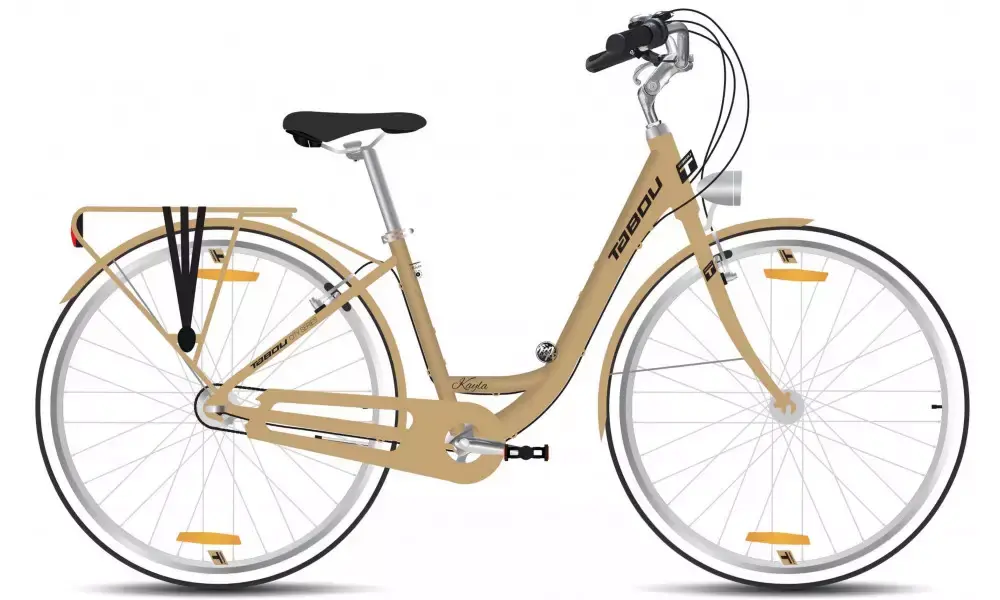 Uutuus Polkupyörä Tabou Kayla copper-black