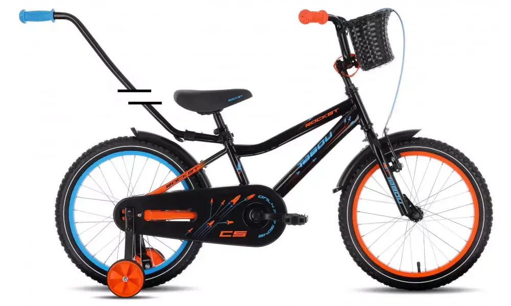 Pikatoimitus Polkupyörä Tabou Rocket CS 16 black-orange