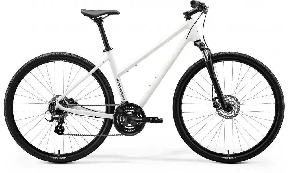 Pakollinen (Must-Have) Polkupyörä Merida Crossway 10 Lady 2026 silk white(grey)