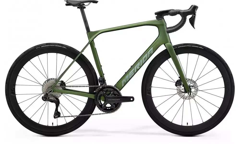 Polkupyörä Merida Scultura Endurance 8000 2026 matt fog green(silver) Asiakkaiden Suosikki