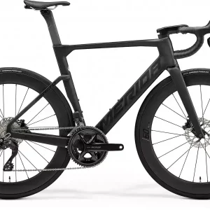 Vain Tänään Polkupyörä Merida Reacto 6000 2026 silk black(glossy dark silver)