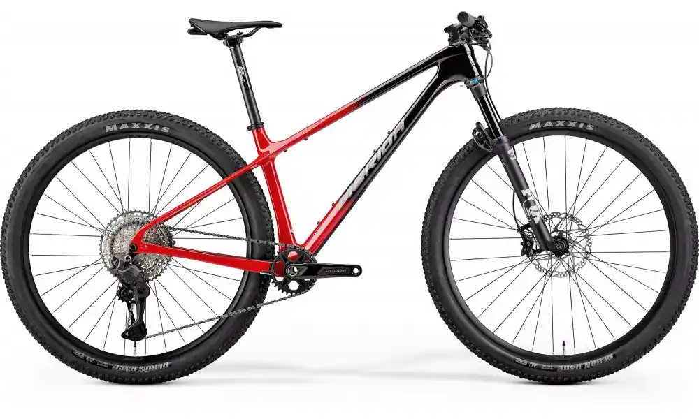 Bestseller Polkupyörä Merida Big.Nine 7000 2026 black/red (warm slate grey)