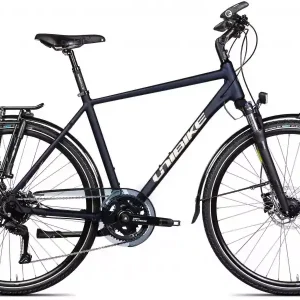 Turvallinen Maksu Polkupyörä Unibike Expedition GTS 2025 dark blue