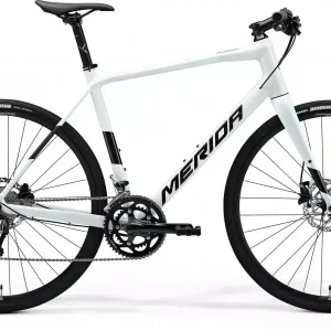 Uutuus Dviratis Merida Speeder 300 III1 pearl white(guarded gold)