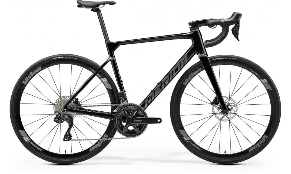 Asiakkaiden Suosikki Dviratis Merida Scultura 5000 V1 metallic black(gunmetal grey)
