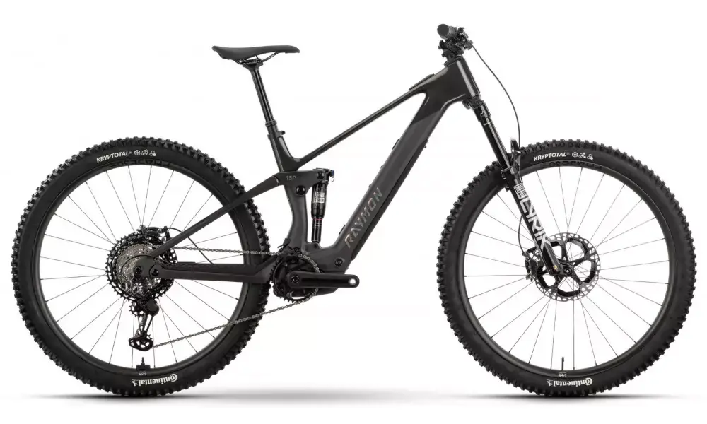 Kampanjahinta Sähköpyörä Raymon Airok Ultra 29" 2025 carbon stealth-iridescant