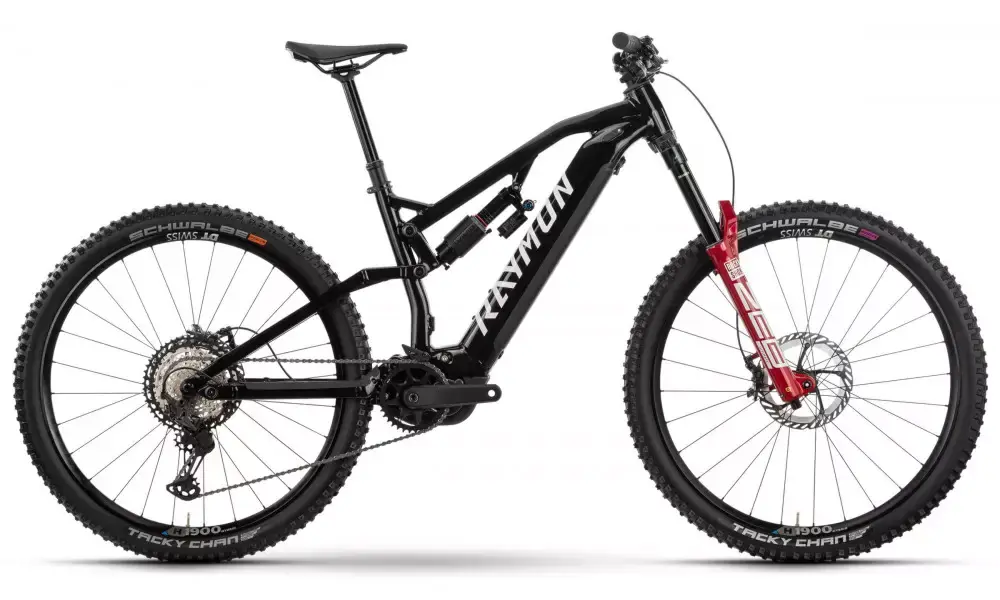 Sähköpyörä Raymon Trailray 170 Ultra 29" 2025 black-white-red Osta Nyt