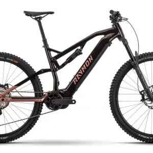 Edullinen Sähköpyörä Raymon Trailray 150 Pro 29" 2025 nebular red- pinky-black