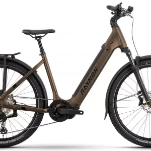 Vain Rajoitetun Ajan Sähköpyörä Raymon Tourray Ultra 720 27.5" 2025 Easy Entry tenmoku-black
