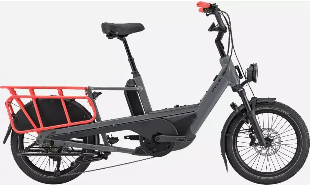 Kausialennus Sähköpyörä Cannondale Cargowagen Neo 2 charcoal gray