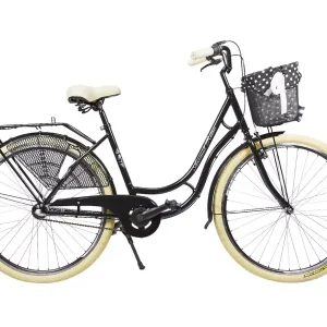 Polkupyörä AZIMUT Holland Retro 28" 3-speed 2025 black matt Tilaa Nyt