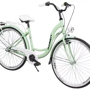Polkupyörä AZIMUT Vintage 28" 3-speed 2025 mint-white matt Eniten Myyty
