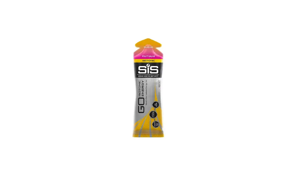Uusi Kokoelma Energiageeli SiS Go Isotonic Energy FruitSalad 60ml