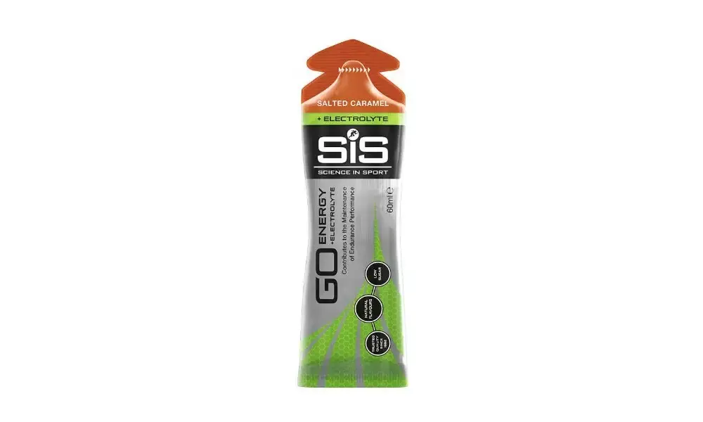 Alennettu Energiageeli SiS Go Energy + Electrolyte Salted Caramel 60ml