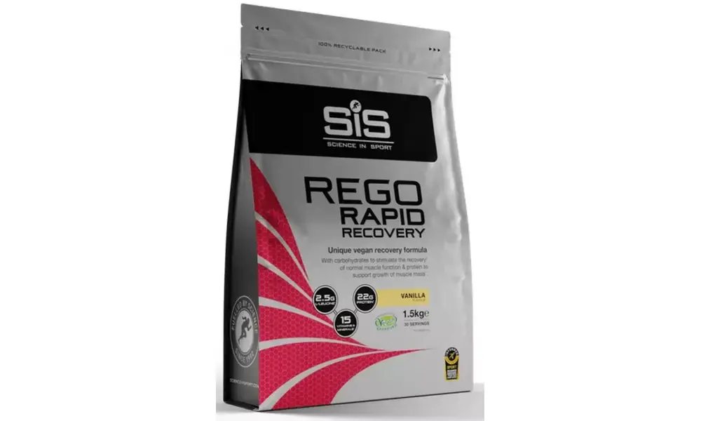 Osta Tänään Urheiluruuat jauheena SiS Rego Rapid Recovery Vanila 1.5kg