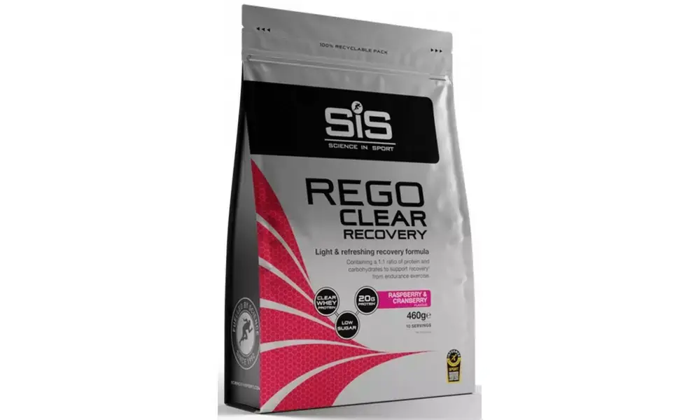Tukkuhinta Urheiluruuat jauheena SiS Rego Clear Recovery Raspberry & Cranberry 460g