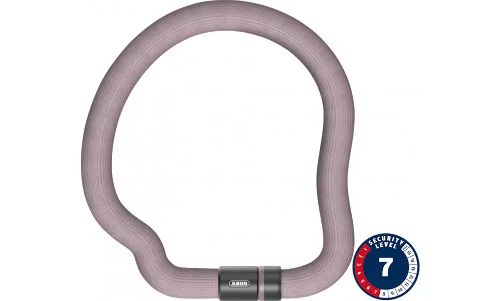 Tarjous Lukko Abus Goose 6206K/110 rosemauve