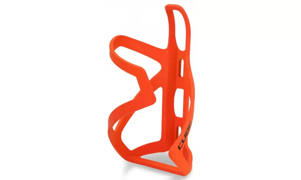 Superhinta Juomapulloteline Cube HPP Sidecage matt orange‘n‘glossy black